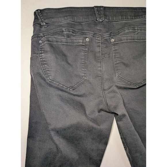 Democracy Jeans Women's 10 "Ab"Solutions Black Dark Wash Skinny Stretch Control - Picture 15 of 16